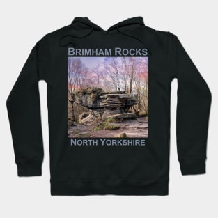 Brimham Rocks Sunset, North Yorkshire UK gift Hoodie